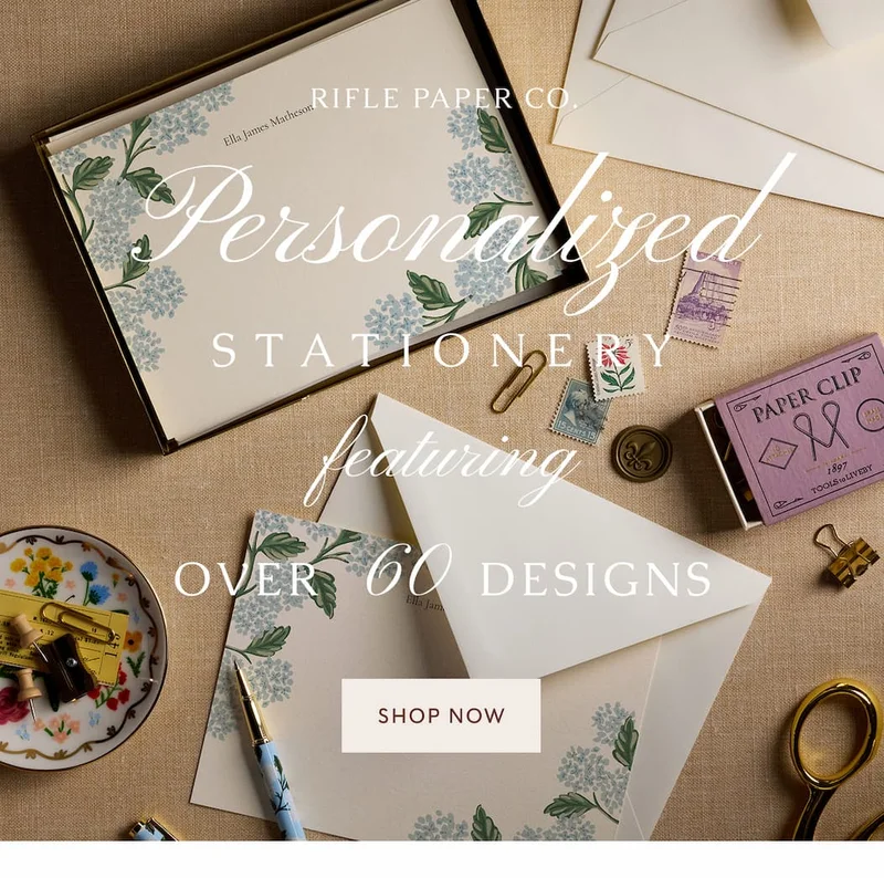 Shop Personalized Stationery