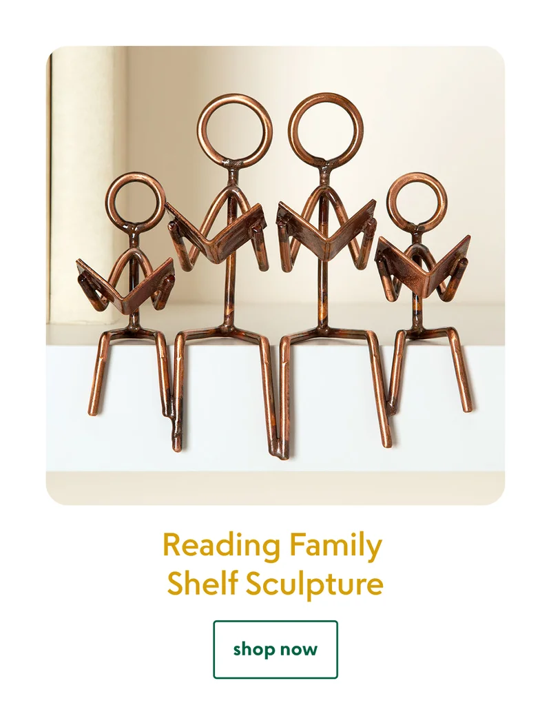 reading-family-shelf-sculpture