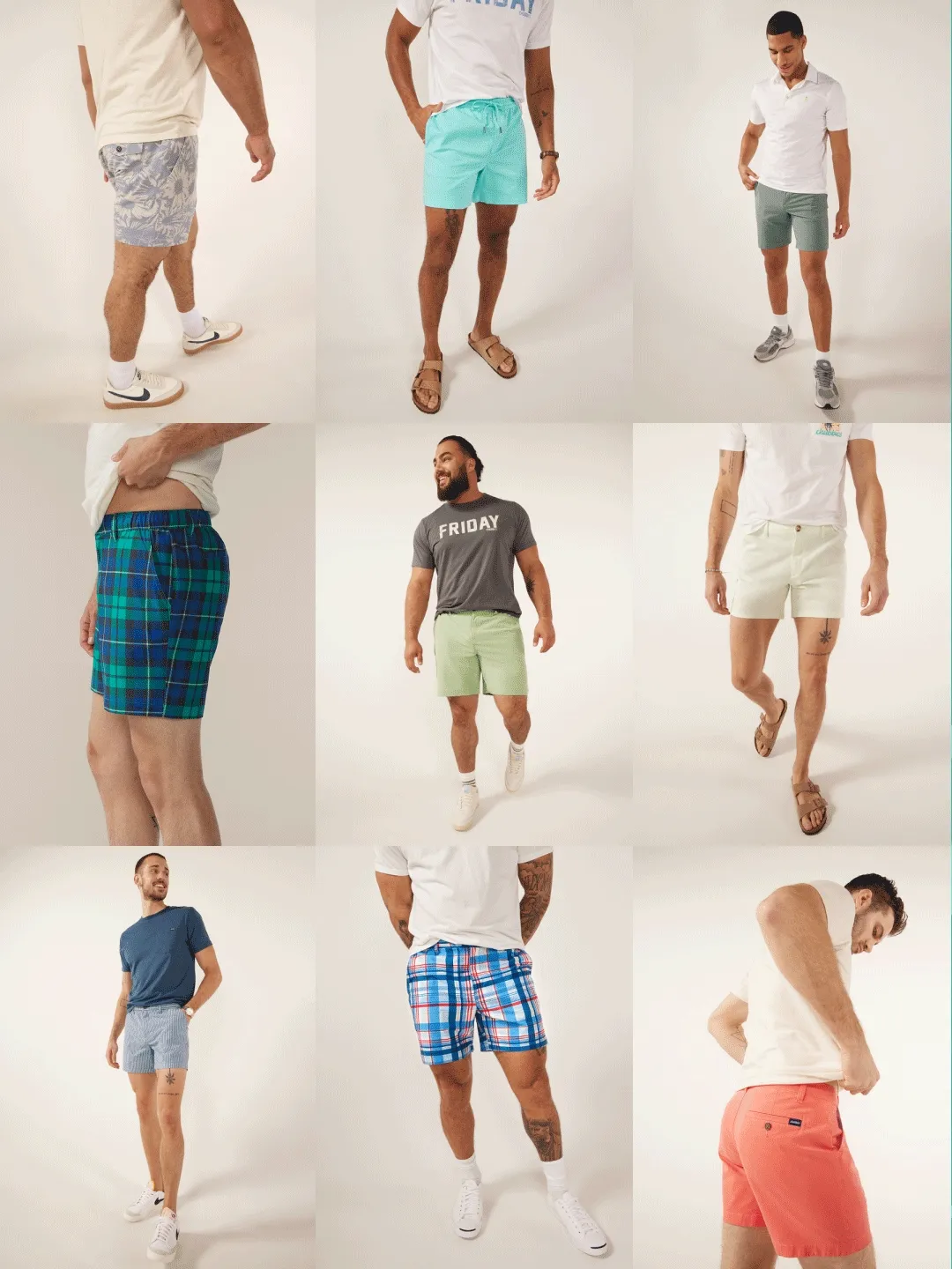 CASUAL SHORTS STARTING AT $35