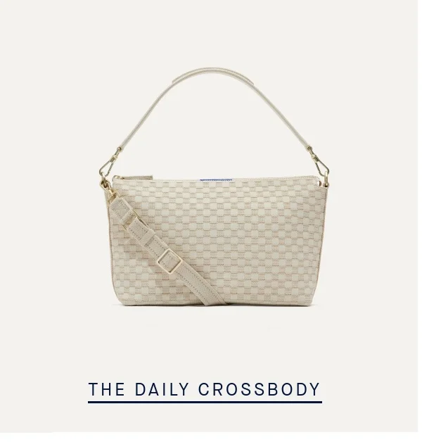 THE DAILY CROSSBODY White Sand