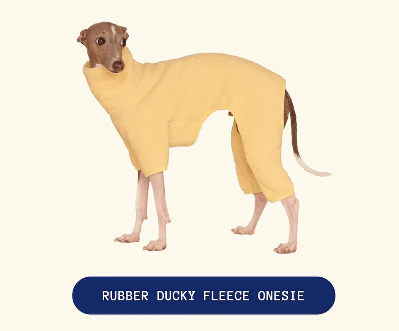 Rubber Ducky Fleece Onesie