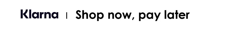 Klarna - Shop now, pay later