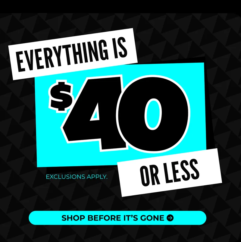 EVERYTHING IS $40 OR LESS: Shop Before It's Gone