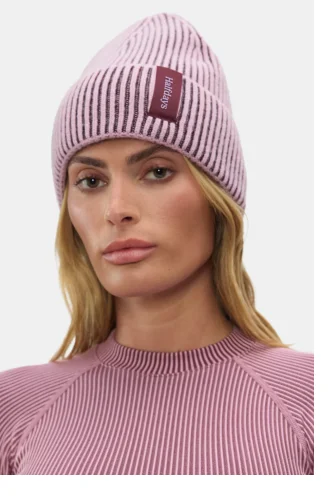 Shop Merino Beanie in Amethyst/Glazed Cherry