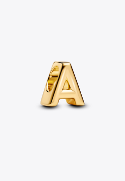 Letter A Alphabet Charm