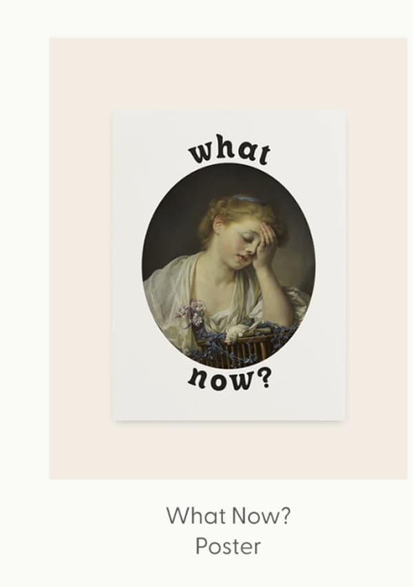 What Now? Poster