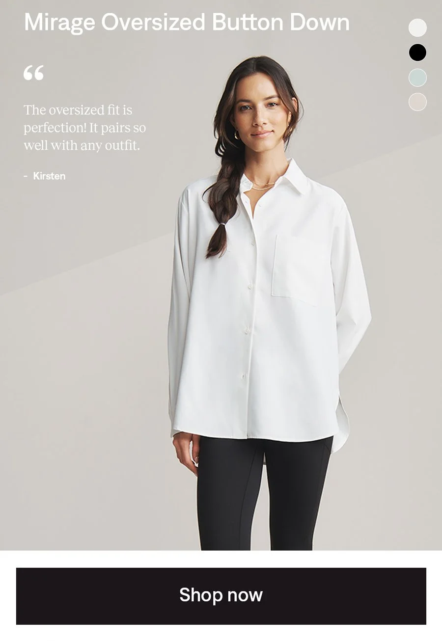 Mirage Oversized Button Down