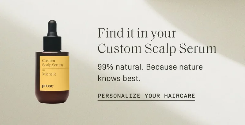 Find it in your Custom Scalp Serum | Personalize your haicare