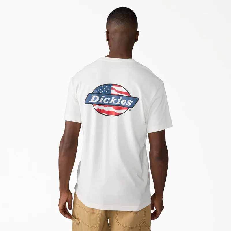 Image of Americana Logo Fill Graphic T-Shirt