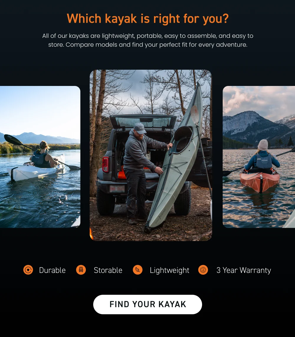 Which kayak is right for you?