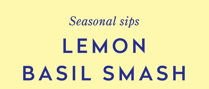 Seasonal Sips