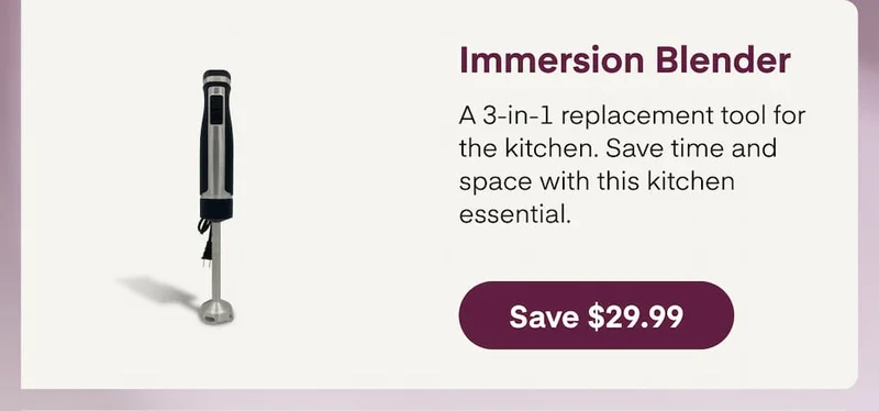 Immersion blender