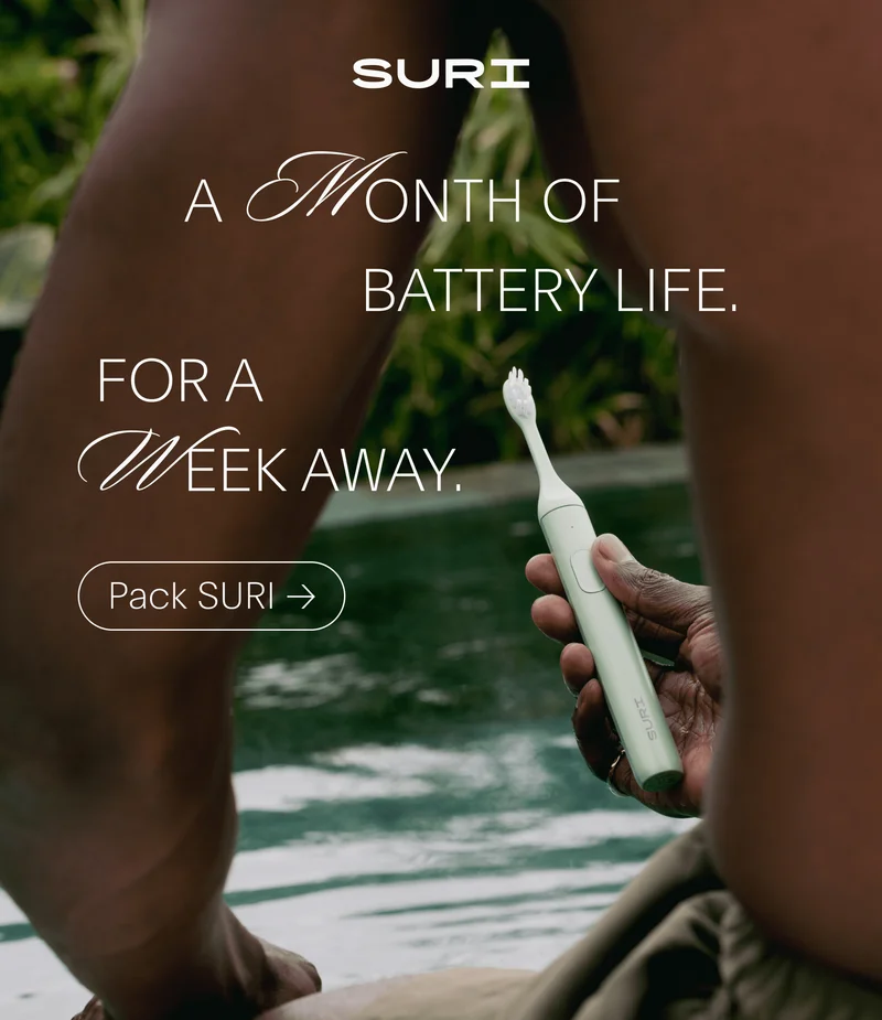 A month of battery life for a week away - Pack SURI