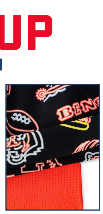 Lined Classic Swim Trunk: The Neon Bengals