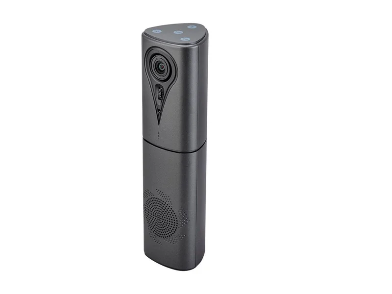 Monoprice All-in-One Portable Business Meeting Wide Angle USB Video Conference Camera Webcam