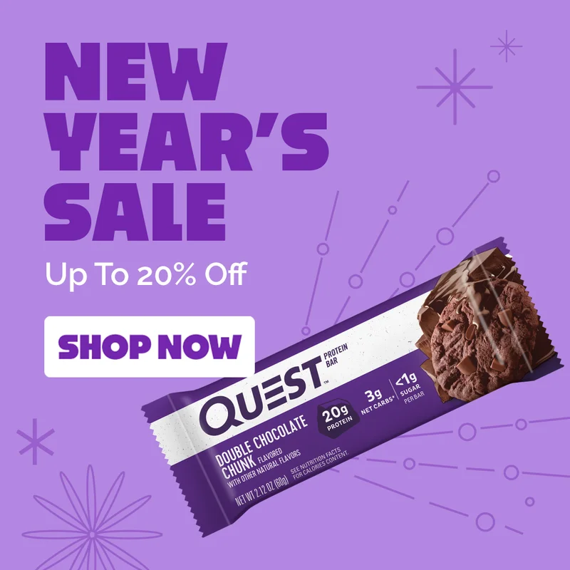 New Year Sale - Quest Apple Pie protein bars