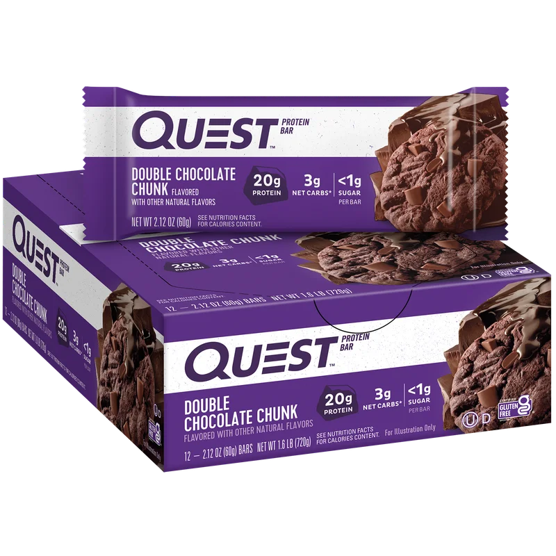 Image of Double Chocolate Chunk Protein Bars