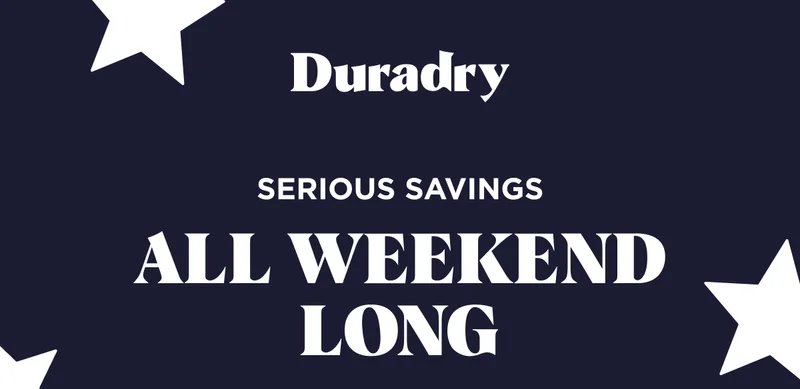 Serious Savings All Weekend Long