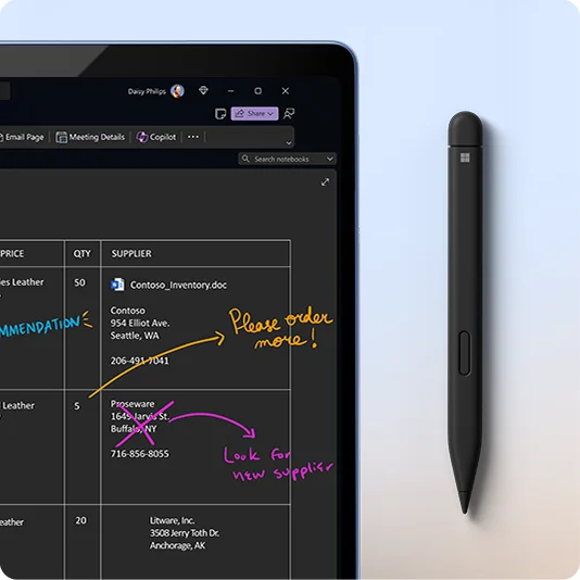 Surface Slim Pen.
