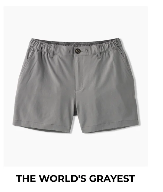 Everywear Performance Short: The World's Grayest 4"