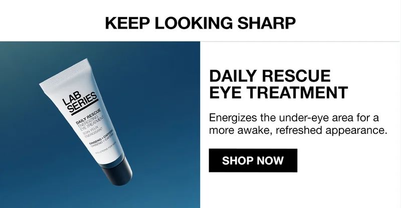 KEEP LOOKING SHARP | DAILY RESCUE EYE TREATMENT | ENERGIZES THE UNDER-EYE AREA FOR A MORE AWAKE, REFRESHED APPEARANCE | SHOP NOW