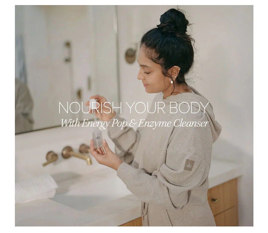 NOURISH YOUR BODY WITH ENERGY POP & ENZYME CLEANSER