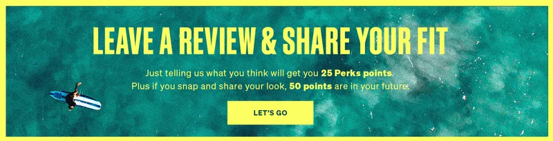 Leave a review & share your fit