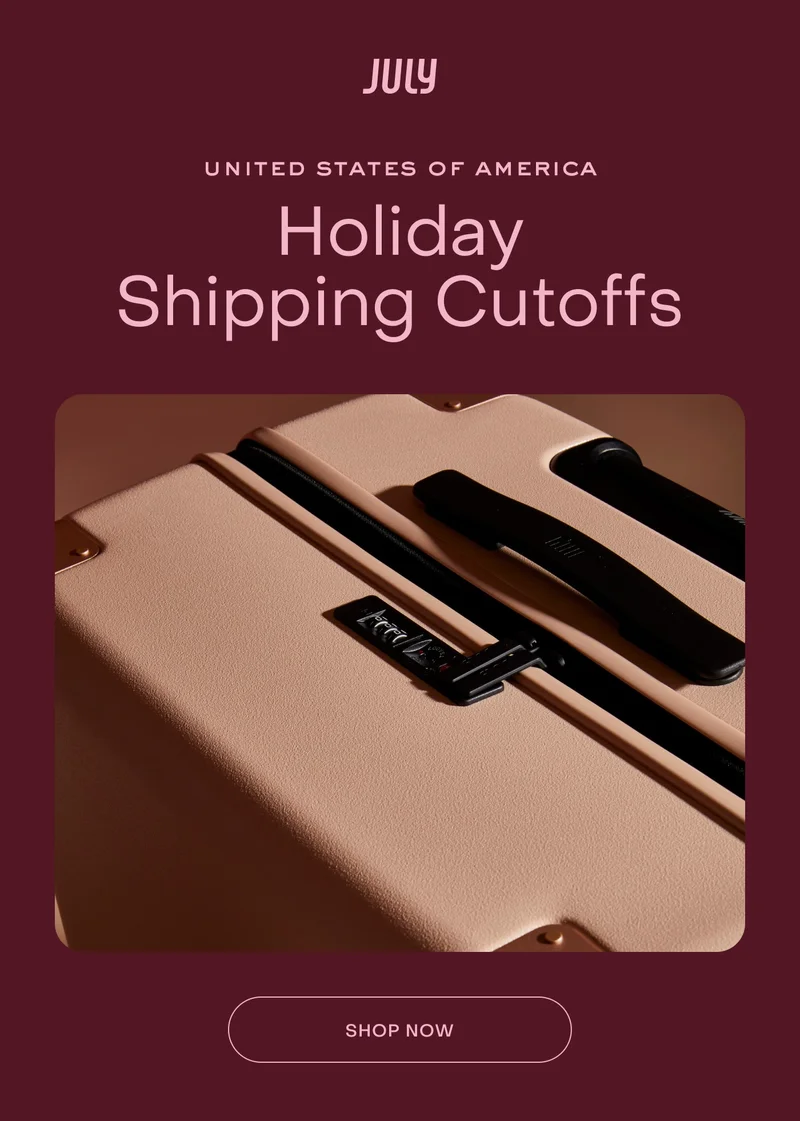 Australia Holiday Shipping Cutoffs. SHOP NOW.
