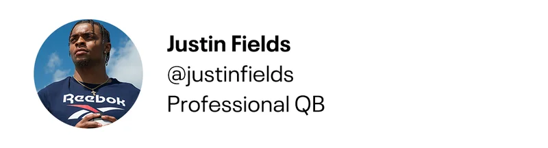 Reebok x Justin Fields