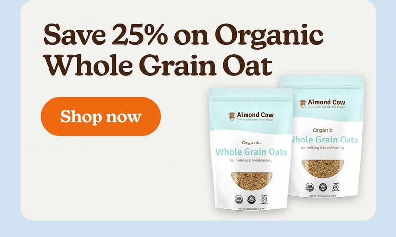 Save 25% on Organic Whole Grain Oat