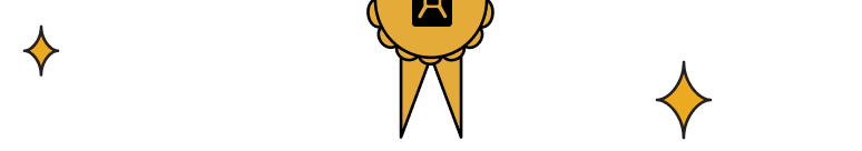Prize ribbon with jerry can