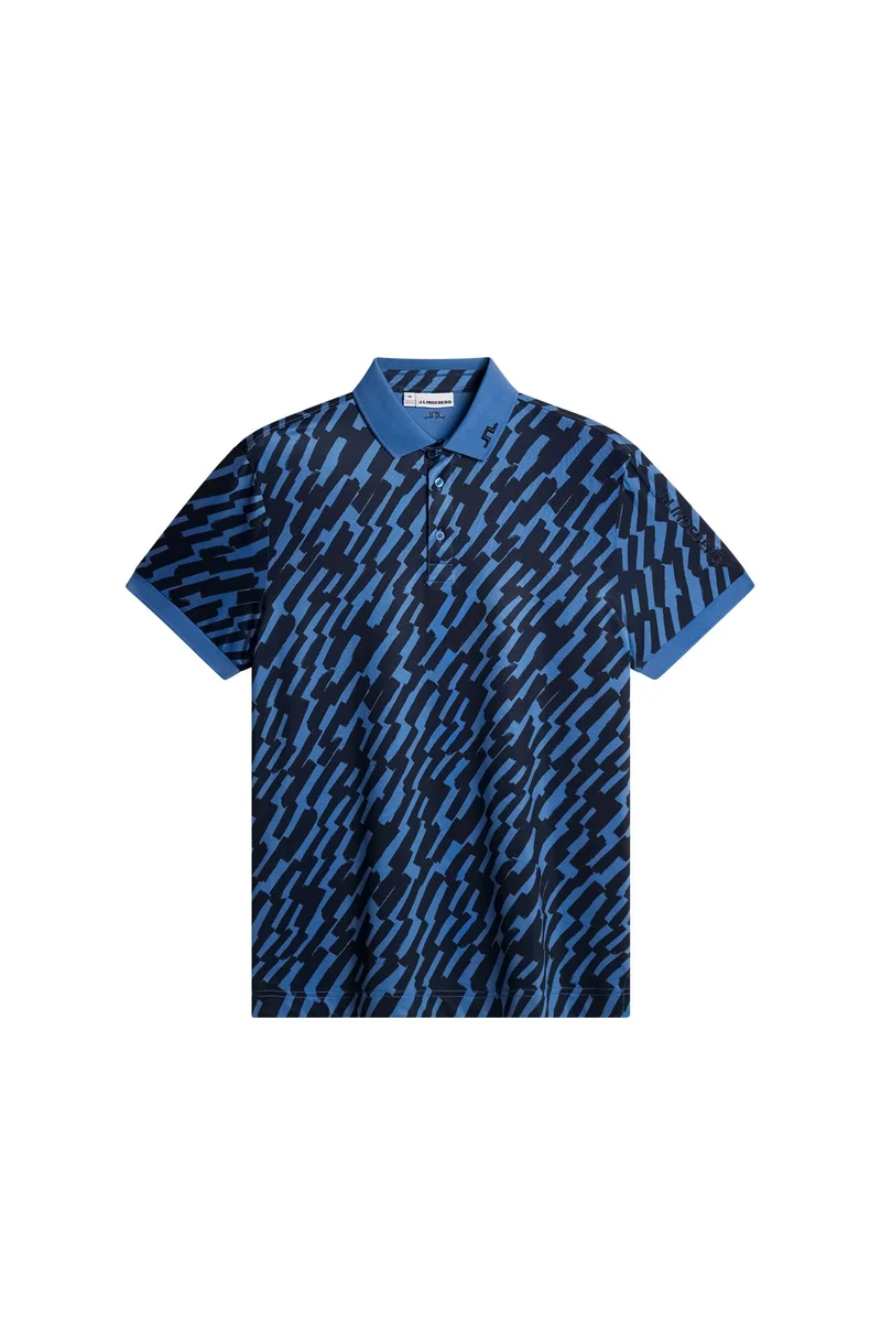 Image of Tour Tech Print Polo / Oak Federal M