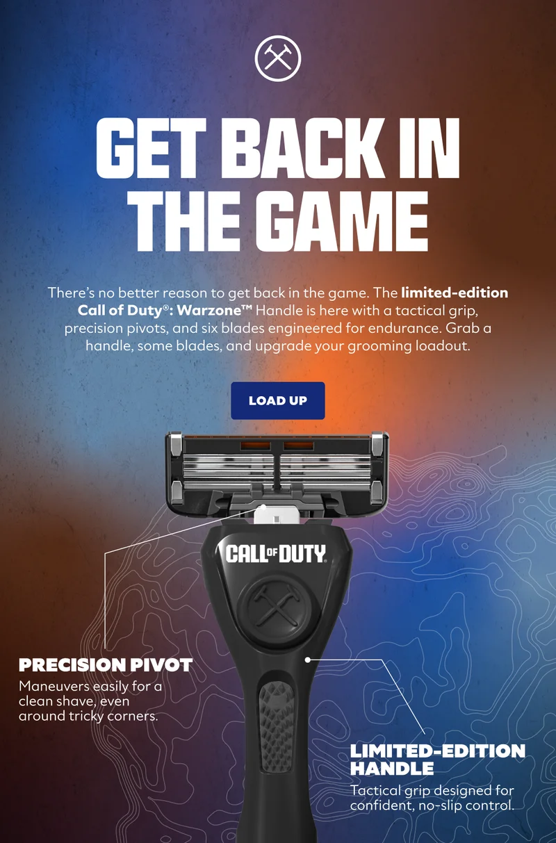 GET BACK IN THE GAME | CTA: LOAD UP
