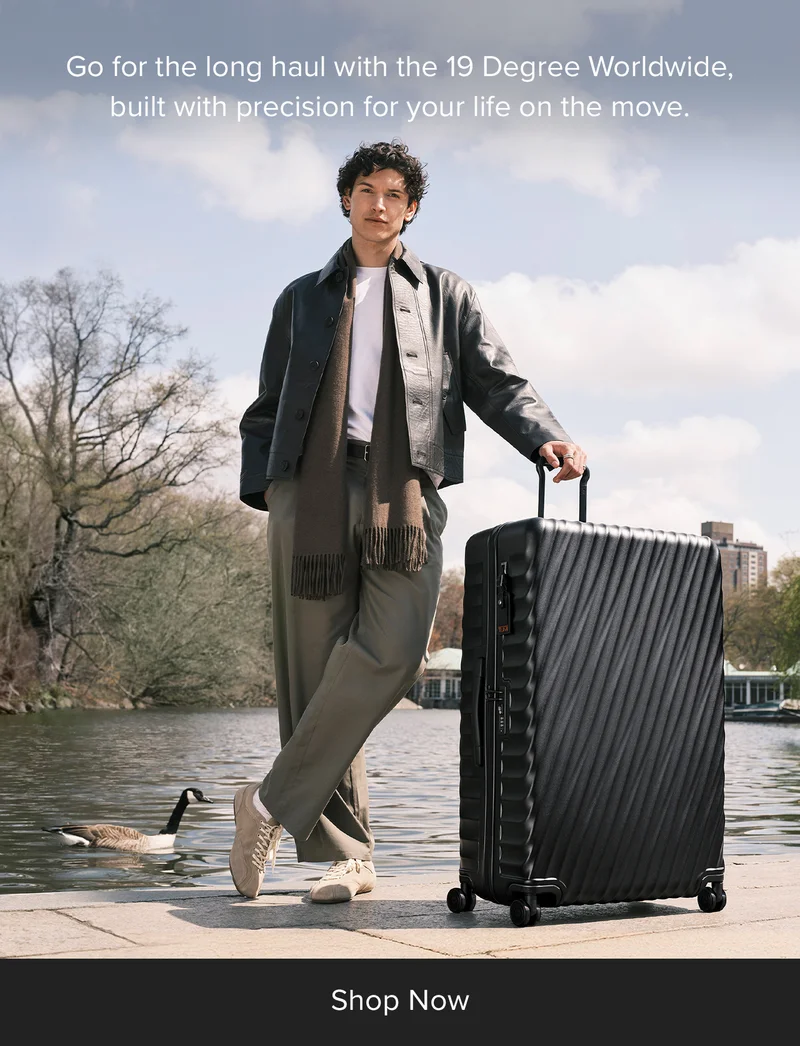 Go for the long haul with the 19 Degree Worldwide, built with precision for your life on the move.