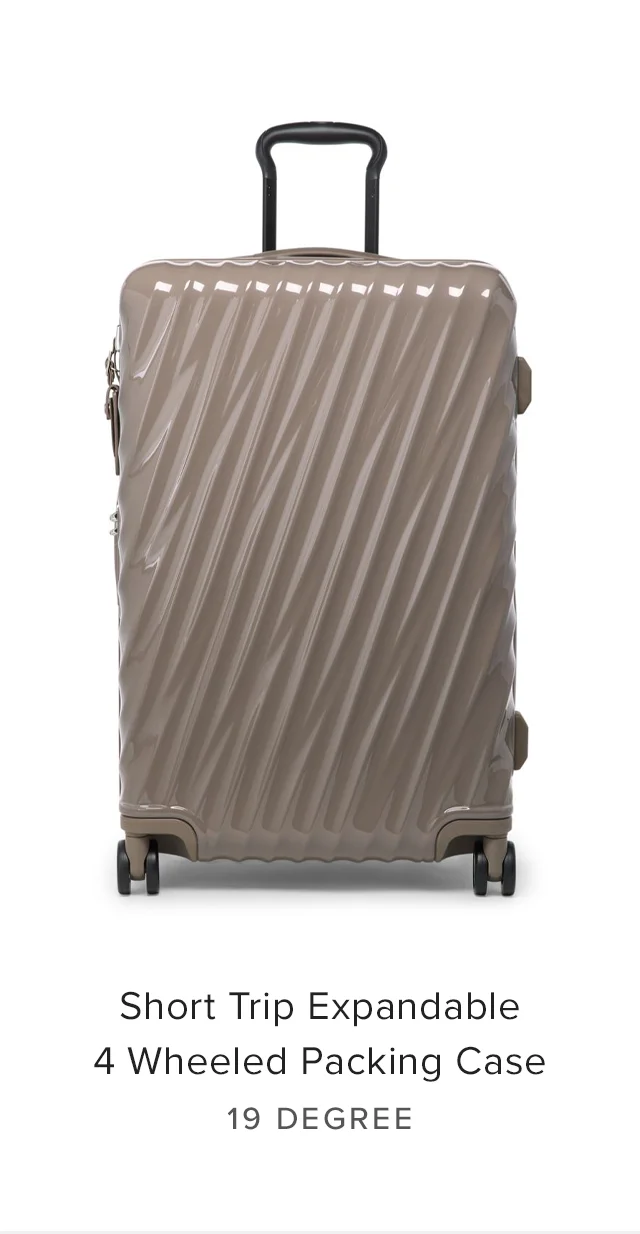 Short Trip Expandable 4 Wheeled Packing Case