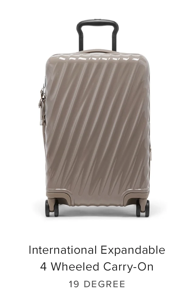 International Expandable 4 Wheeled Carry-On