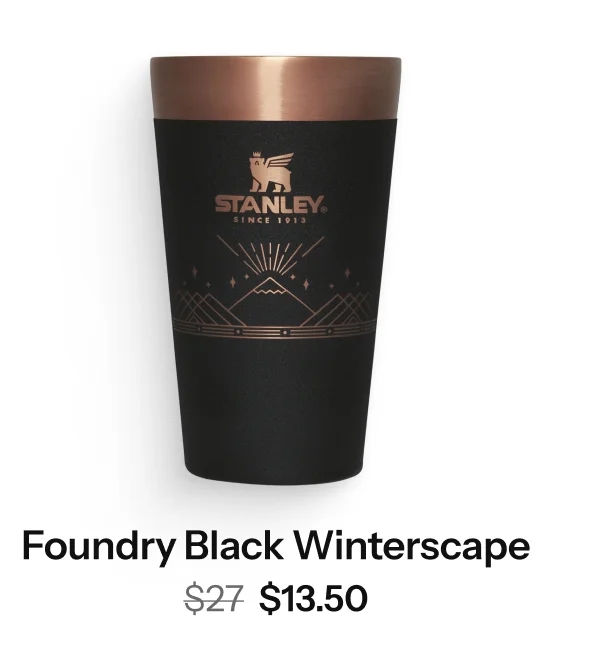 Foundry Black Winterscape