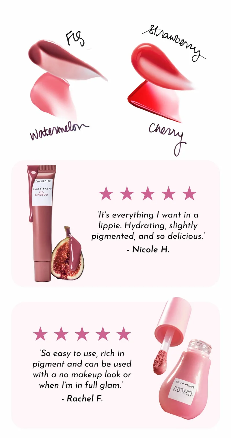 Lip + Cheek Kits & Glow Hues Reviews