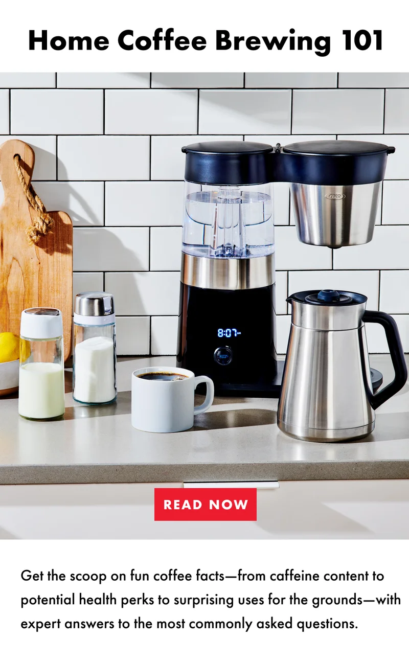 Home coffee brewing 101