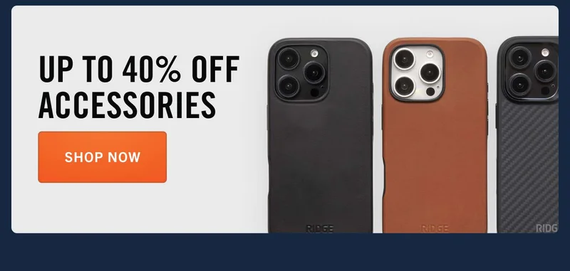 Up to 40% OFF Accessories | SHOP NOW