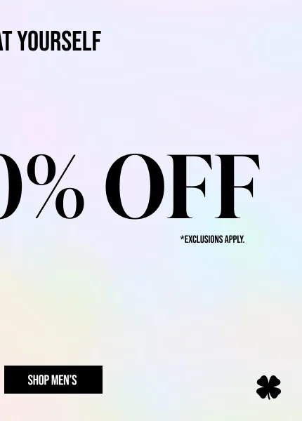 Up to 50% off Sitewide Shop Men's