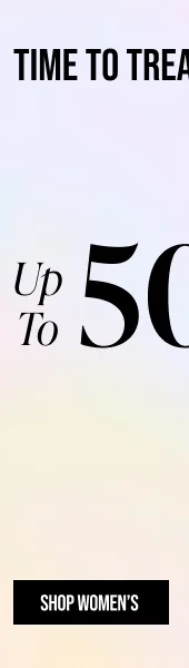 Time to Treat Yourself up to 50% off Shop Women's