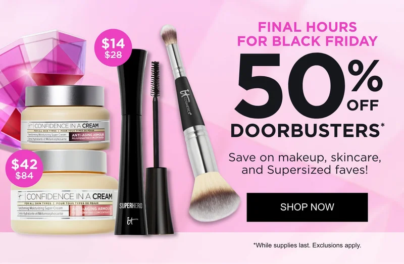 FINAL HOURS FOR BLACK FRIDAY