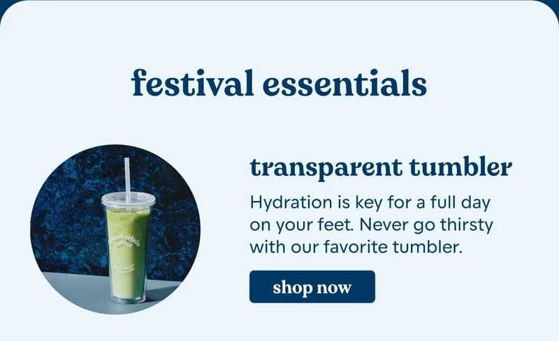 festival essentials