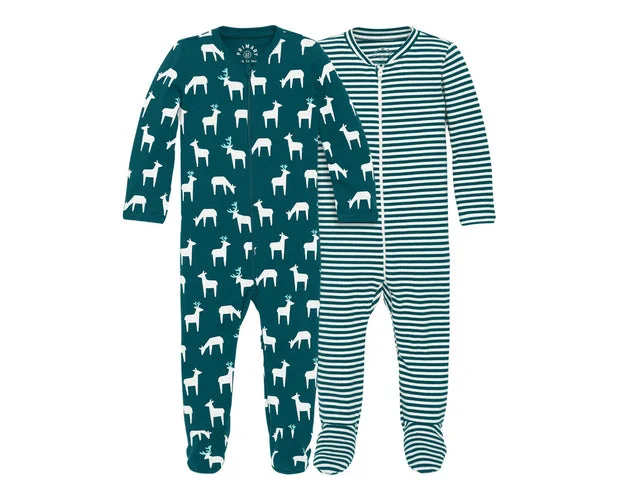 Image of Baby 2-Pack Holiday PJs - Reindeer Friends