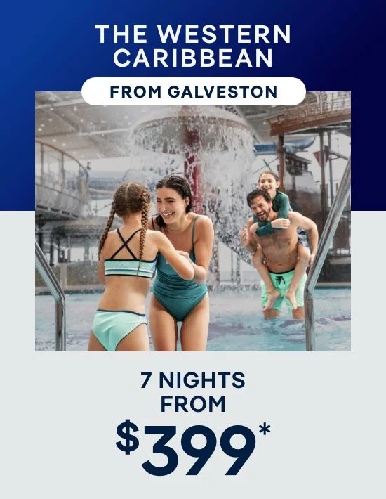 The Western Caribbean – 7 Nights From Galveston – Click to View Cruises & Book Now