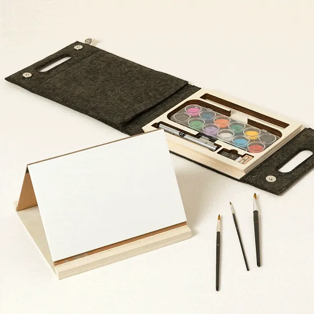 Portable Watercolor Painting Studio