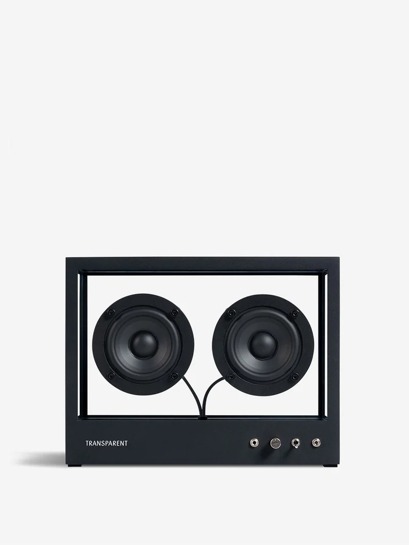 Image of Transparent Sound Small Speaker - Black