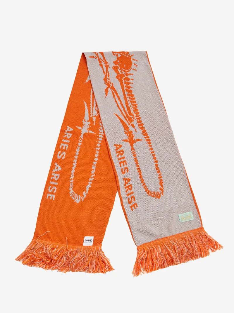 Image of Aries Skeltor Scarf - Orange