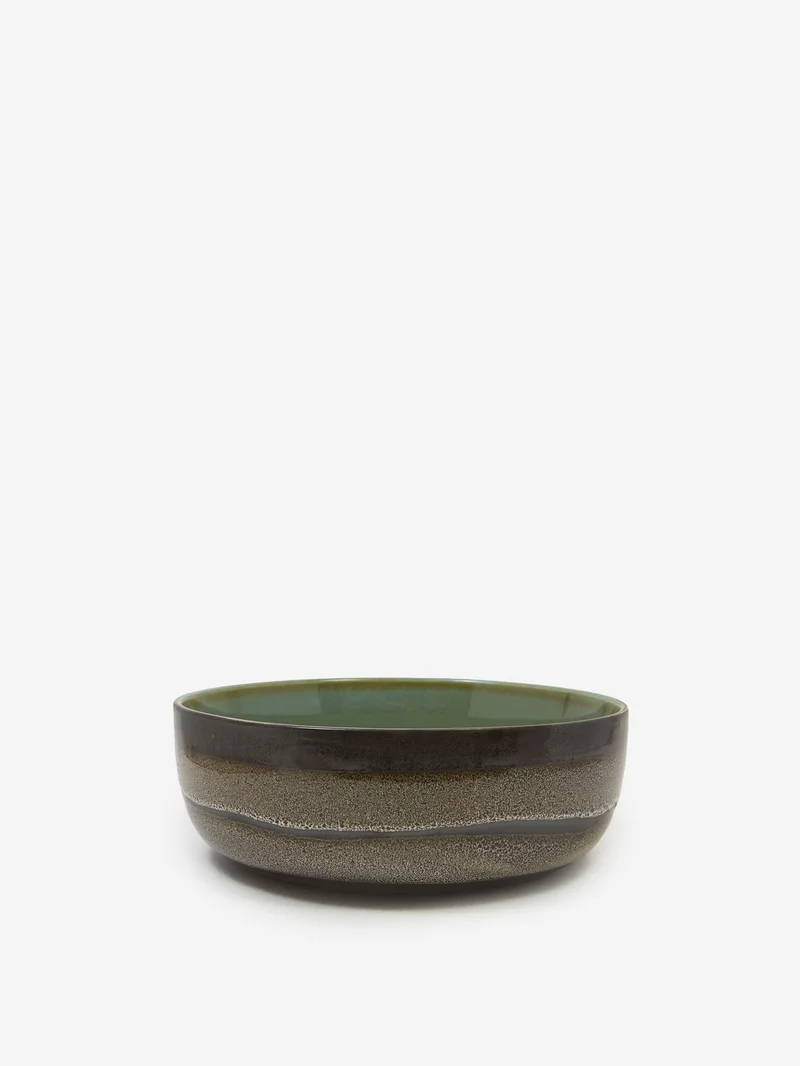Image of HKLiving 70s Ceramics Salad Bowl - Rock On